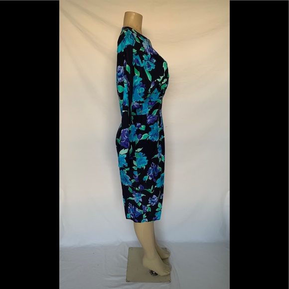 VTG April Rain Size 10 Floral Print Dress - Picture 3 of 8